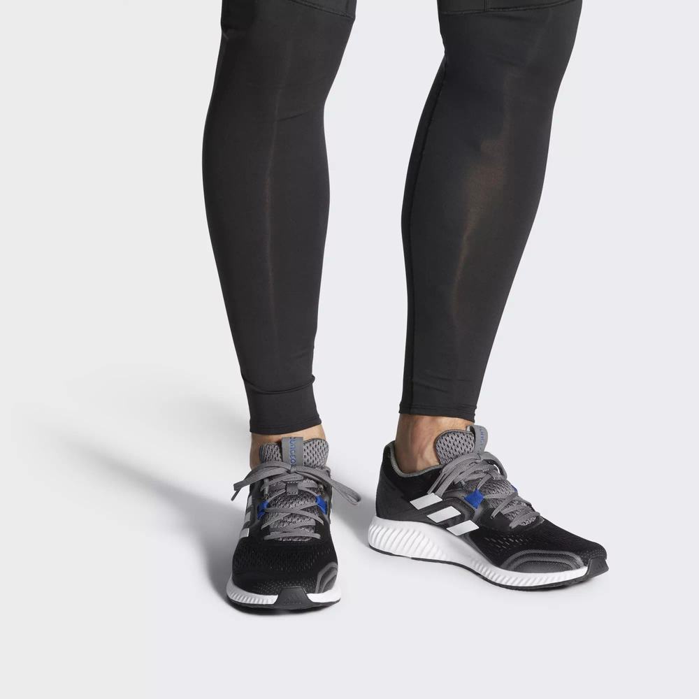 Adidas Aerobounce 2 Tenis Para Correr Negros Para Hombre (MX-33445)